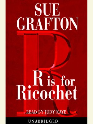 cover image of "R" is for Ricochet